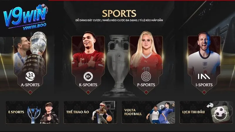 Thể Thao V9Win 1 Giới thiệu về thể thao V9win