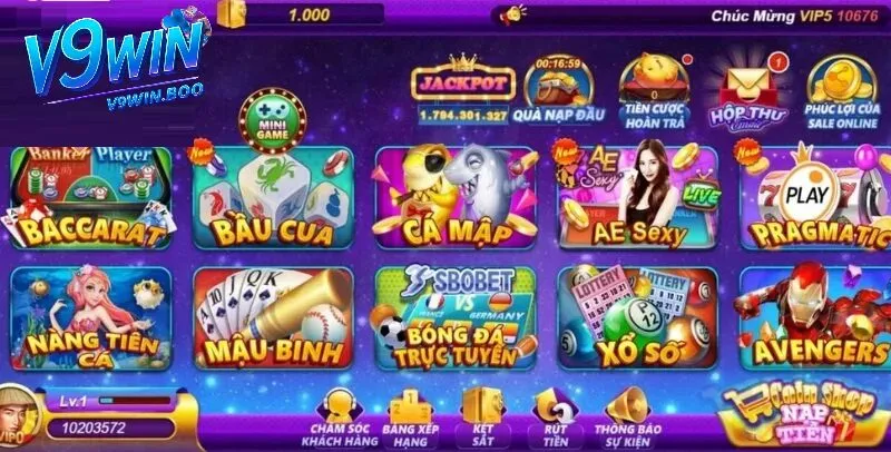 Hướng dẫn tham gia V9win